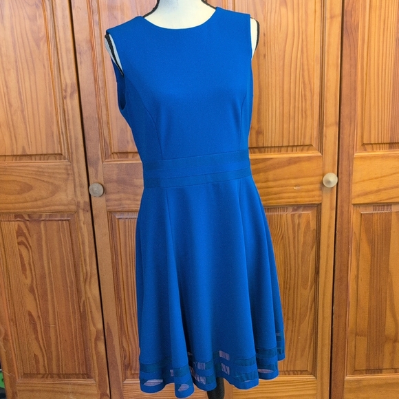 Calvin Klein Dresses & Skirts - Calvin Klein Royal Blue Midi Sleeveless Dress 12              CC122